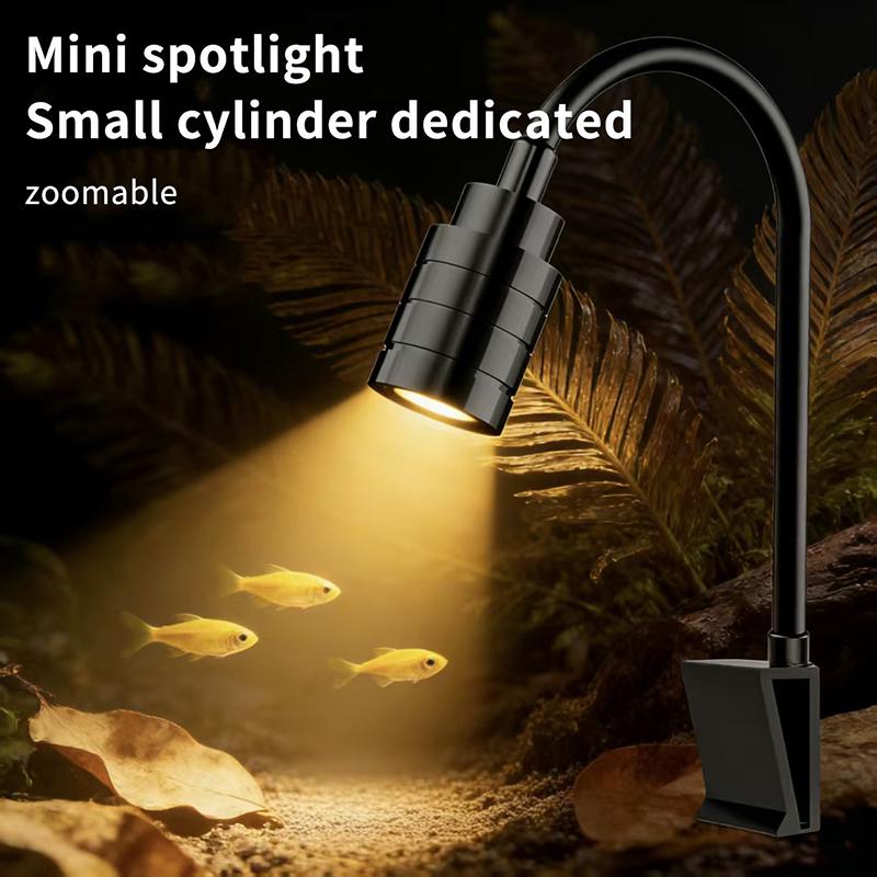 Aquarium Marine Light - Reflektor akwariowy 3W do akwariów południowoamerykańskich,