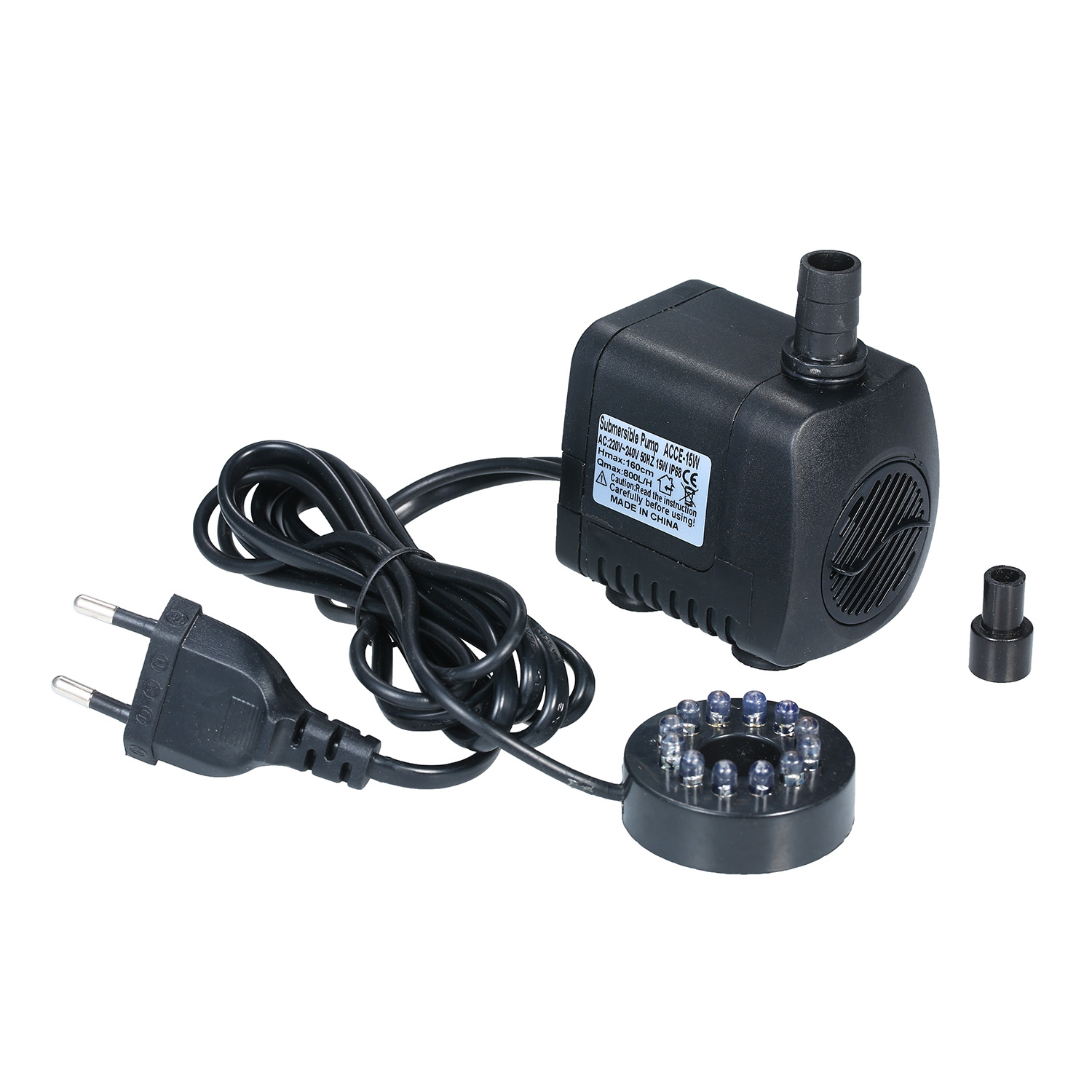 Aquarium Marine Light - Pompa głębinowa LED Light 800L/H Ultra-cicha