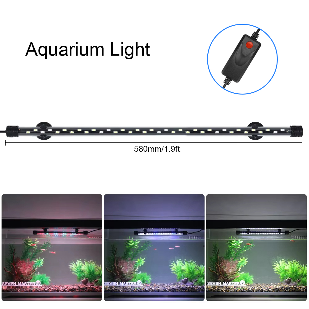 Aquarium Marine Light - 58CM oświetlenie do akwarium LED lampa