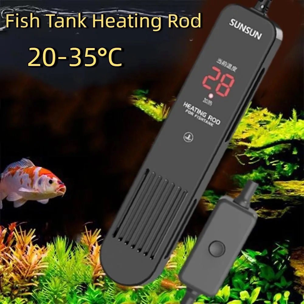 Marine Aquarium Heater - Wyświetlacz LCD 20-35 ° Cyfrowy grzałka