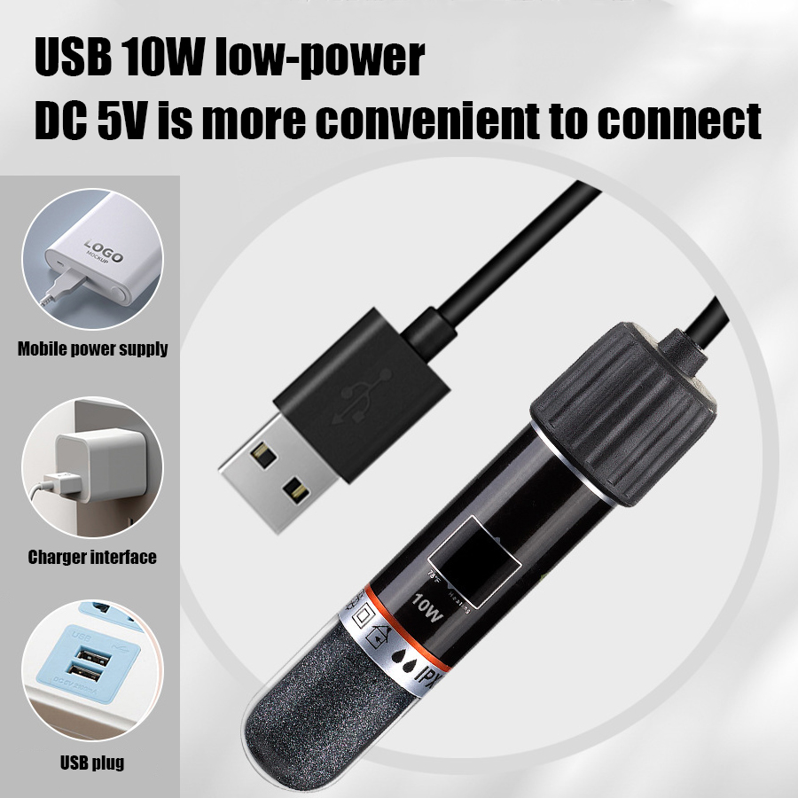Grzałka USB Mini do Małego Akw – Marine Aquarium Heater recenzja i cena