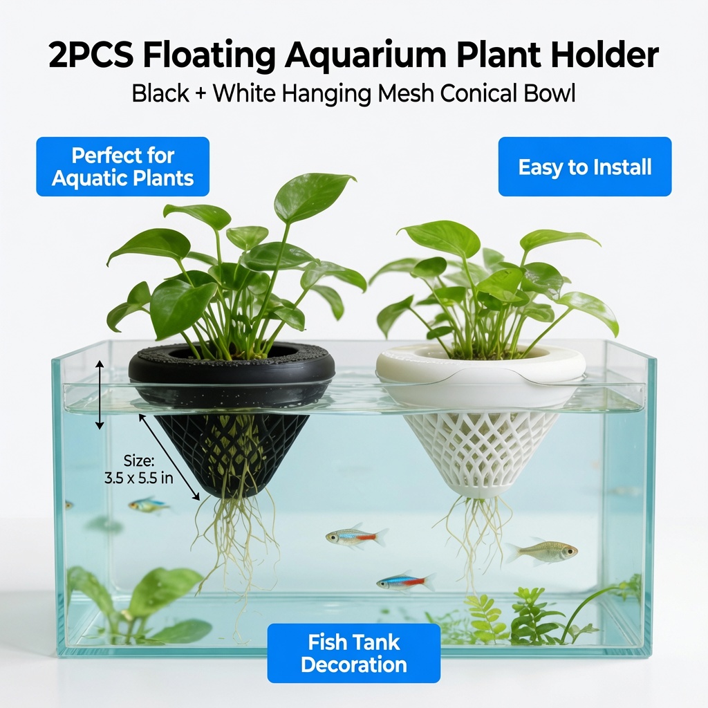 2 szt. Pływające koszyczki na  – Marine Aquarium For Sale recenzja i cena
