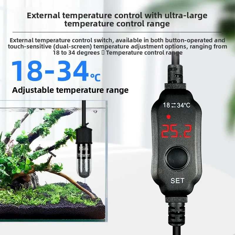 Uniwersalny Mini Grzałka do Ak – Marine Aquarium Heater recenzja i cena