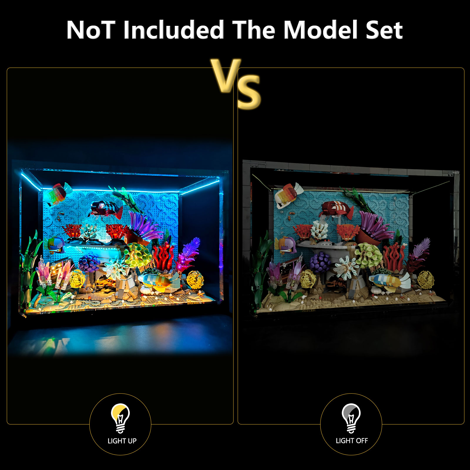 Zestaw oświetlenia LED LYBMTWF – Aquarium Marine Light recenzja i cena