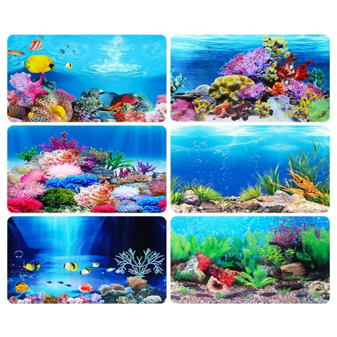 Tło Akwarium 3D Naklejka Plaka – Marine Aquarium For Sale recenzja i cena
