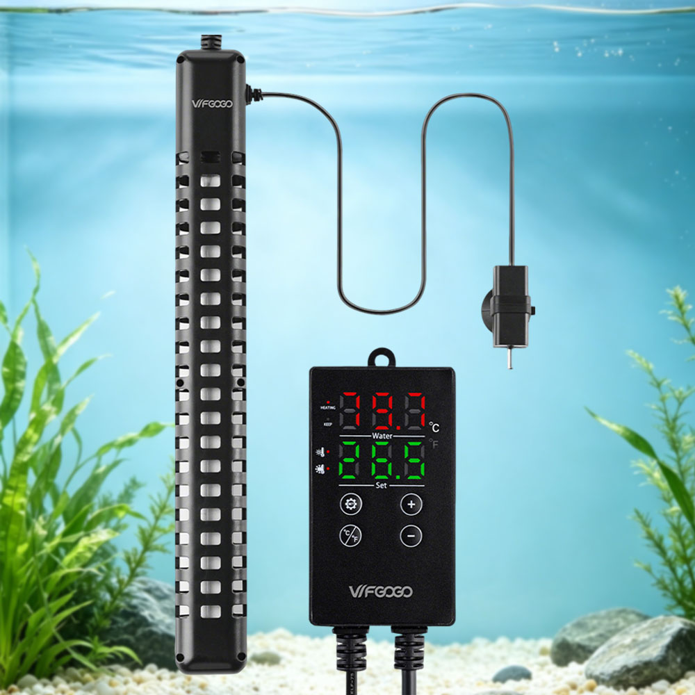 Grzałka akwariowa z cyfrowym w – Marine Aquarium Heater recenzja i cena