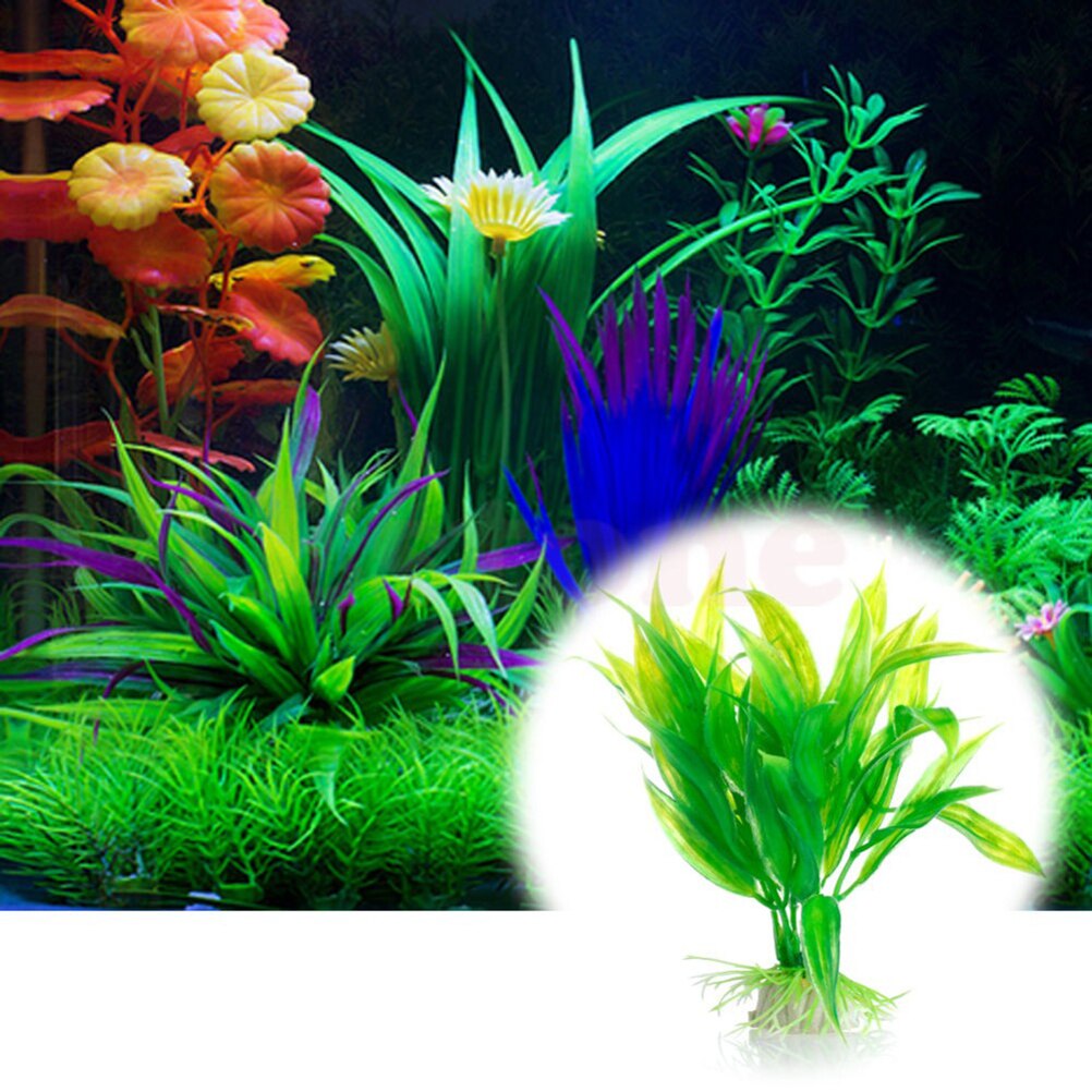 15cm sztuczne akwarium rośliny – Marine Aquarium For Sale recenzja i cena