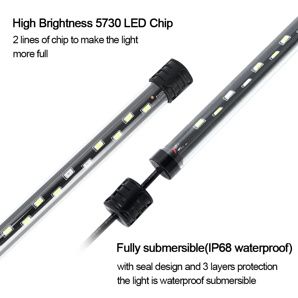 58CM oświetlenie do akwarium L – Aquarium Marine Light recenzja i cena